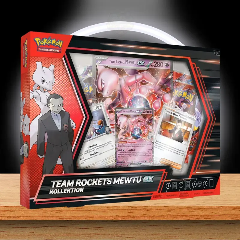Pokémon Team Rockets Mewtu-ex Box (DE)