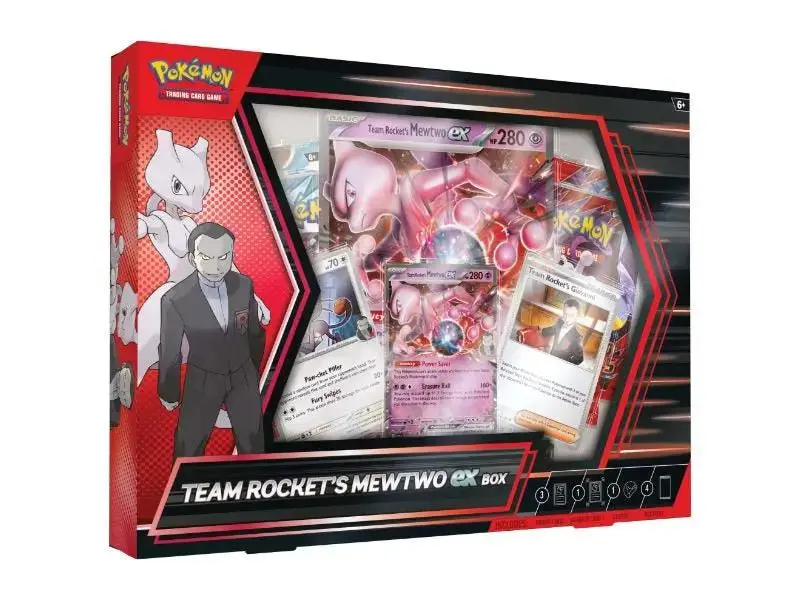 Pokemon Team Rocket's Mewtwo ex Collection Box - EN
