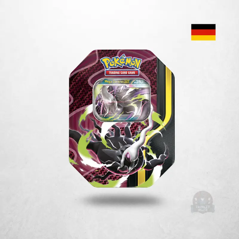 Pokémon Tin-Box Mega-Kräfte – Mega-Darkrai-ex – Deutsch