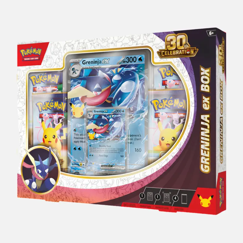 Pokémon Trading Card Game - 30th Celebration Ex Box (Greninja) - English