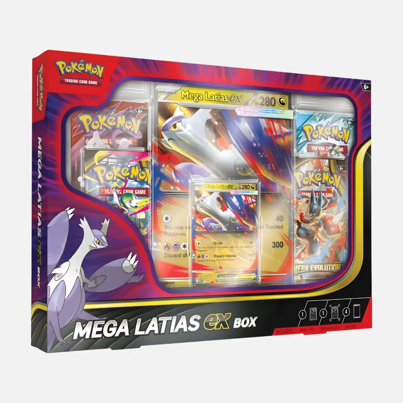 Pokémon Trading Card Game - Mega Latias Ex Box Collection - English