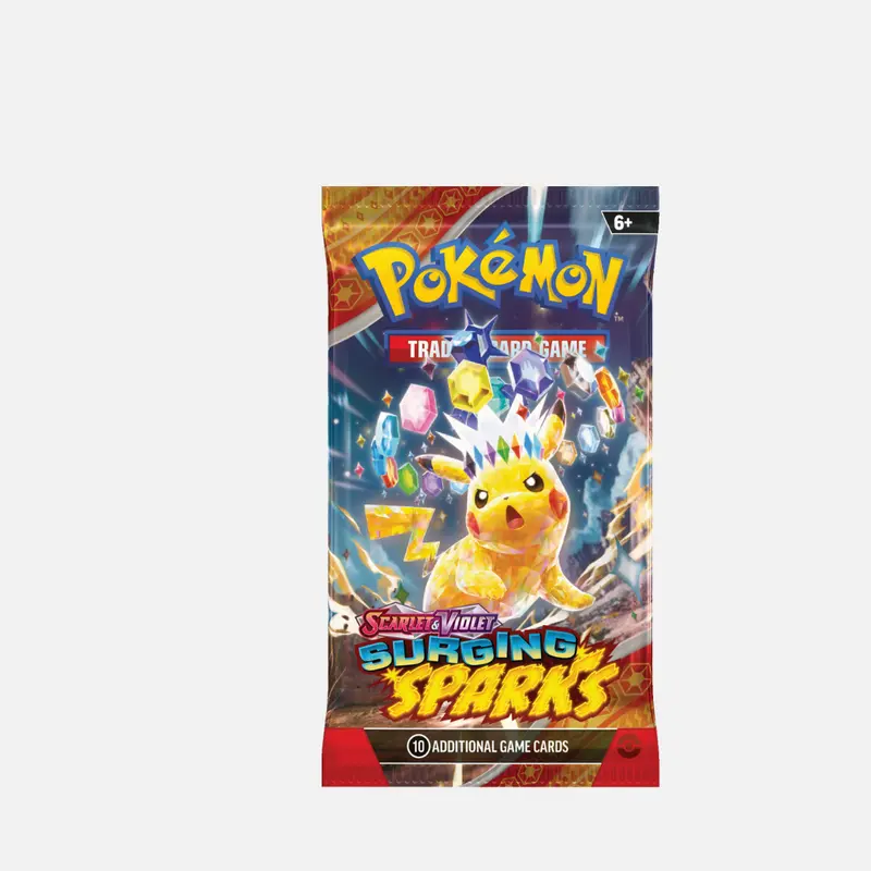 Pokémon Trading Card Game - Surging Sparks Booster Pack [SV8] - Scarlet & Violet 8 (Englisch)