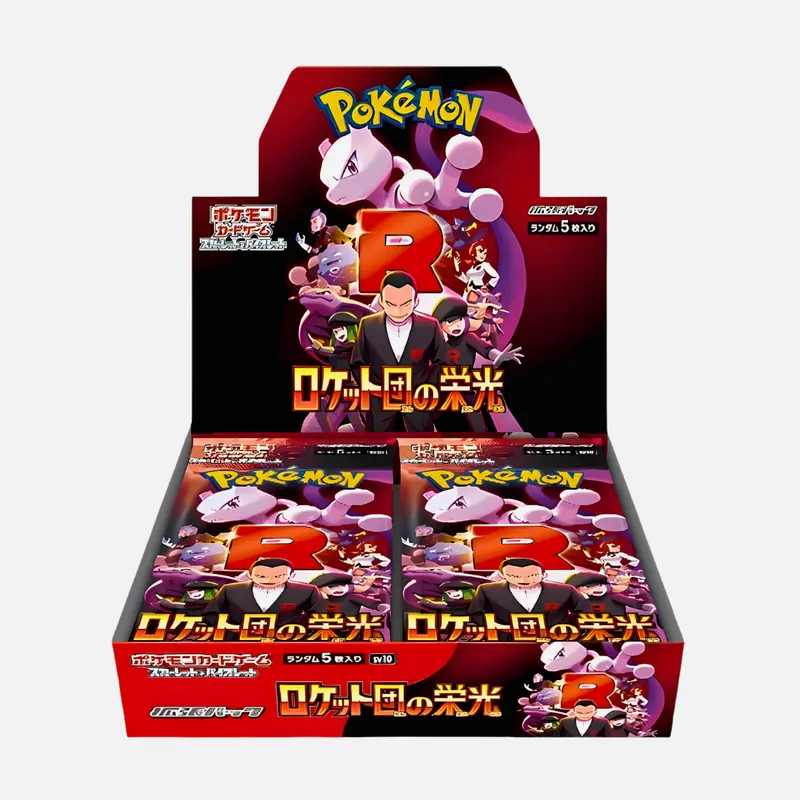 Pokémon Trading Card Game - The Glory of Team Rocket Booster Display [SV10] - Scarlet & Violet 10 (Japanisch)