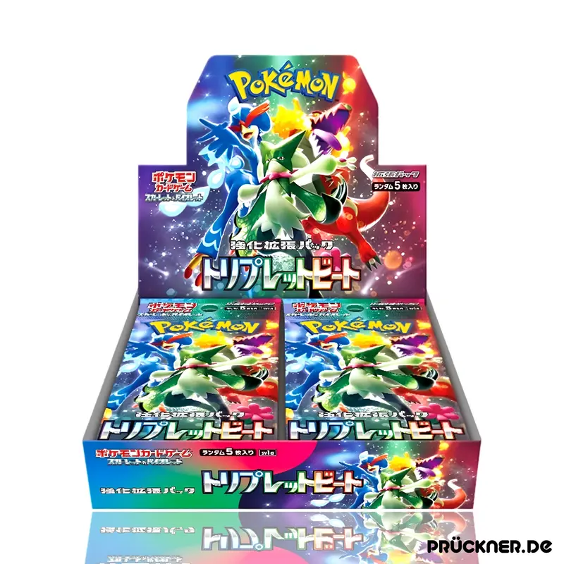 Pokémon Triple Beat EX sv1a Display (30 Booster) #JP