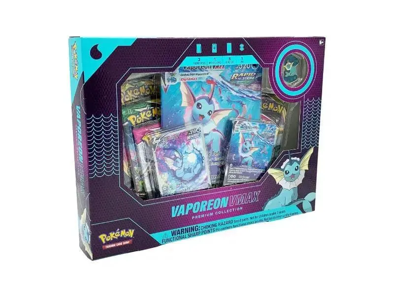 Pokémon Vaporeon VMax Premium Collection Box - EN