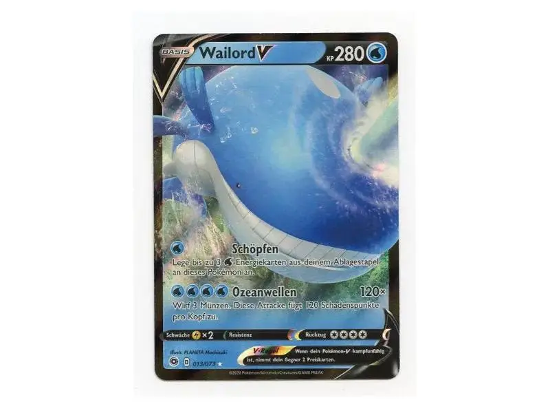 Pokemon Wailord V 013/073