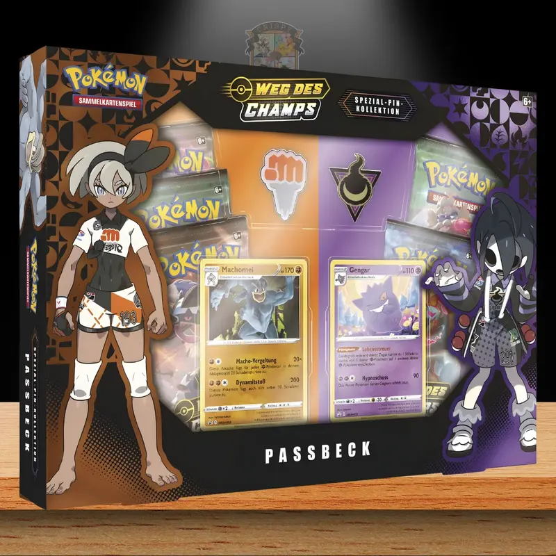 Pokemon Weg des Champs Stow-on-Side Special Pin Kollektion (DE)