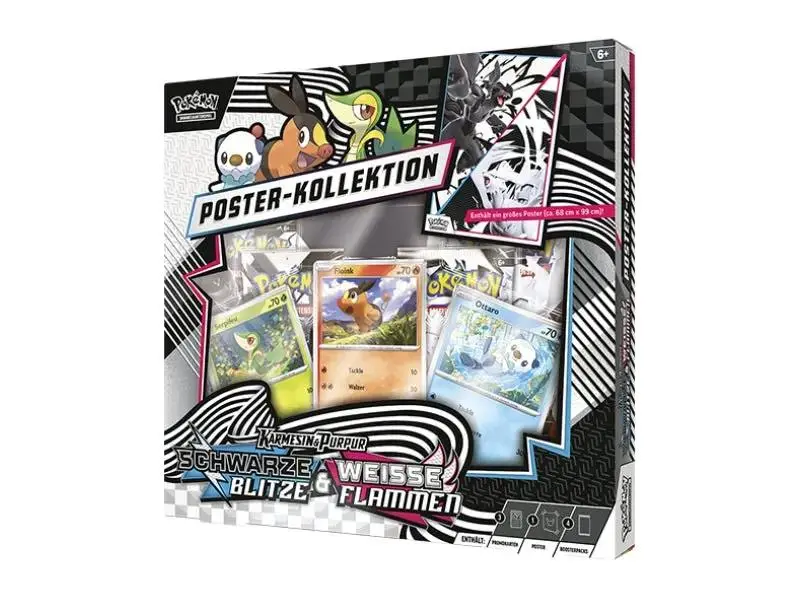 Pokemon Weiße Flammen & Schwarze Blitze Poster Kollektion Box - DE