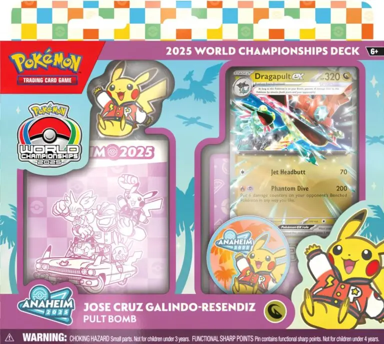 Pokemon Weltmeisterschaftsdeck 2025 Pult Bomb Jose Cruz Galindo-Resendiz