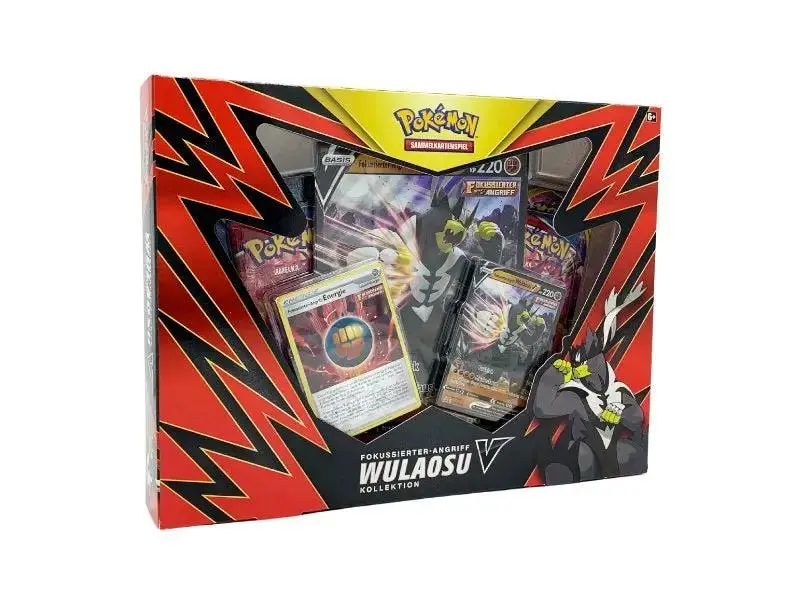 Pokémon Wulaosu V Collection Box - Fokussierter Angriff - DE
