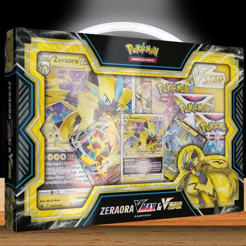 Pokémon Zeraora VMAX & VSTAR Battle Box (DE)