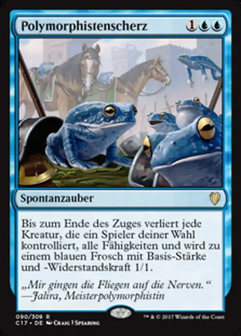 Polymorphistenscherz C17-90 Rare Deutsch
