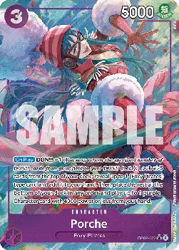 Porche (OP07-072) (V.2) OP07 Alternate Art Englisch