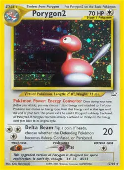 Porygon2 NR-12 Holo Rare Englisch