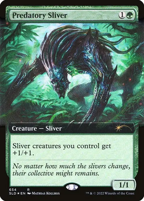 Predatory Sliver SLD-654 Rare Englisch