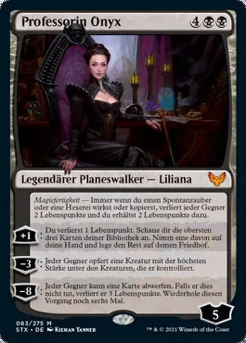 Professorin Onyx STX-83 Mythic Deutsch