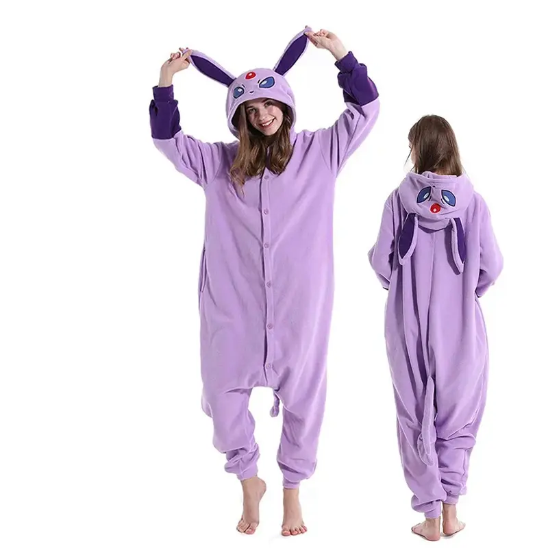 Psiana Espeon Pokemon Onesie Cosplay
