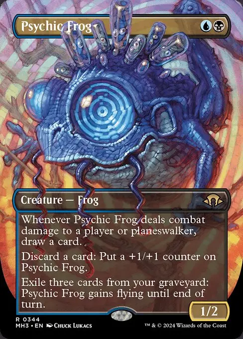 Psychic Frog (V.1) XMH3-344 Rare Englisch