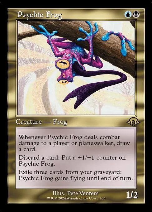 Psychic Frog (V.2) XMH3-433 Rare Englisch