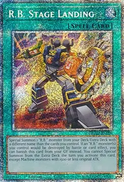 R.B. Stage Landing (V.2) DUAD-EN096 Starlight Rare Englisch