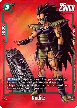 Raditz (FB04-072) (V.1) FWUP Rare Englisch