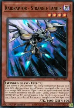 Raidraptor - Strangle Lanius PHRA-EN005 Super Rare Englisch