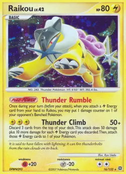 Raikou Lv.42 SW-16 Holo Rare Englisch