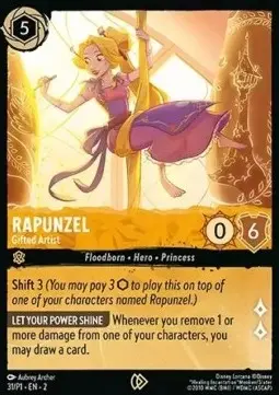 Rapunzel - Gifted Artist PR1-031 Promo Englisch