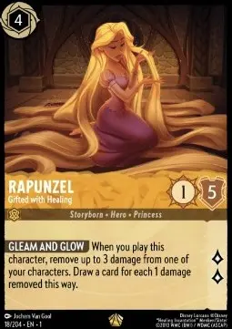 Rapunzel - Gifted with Healing 1TFC-018 Legendary Englisch