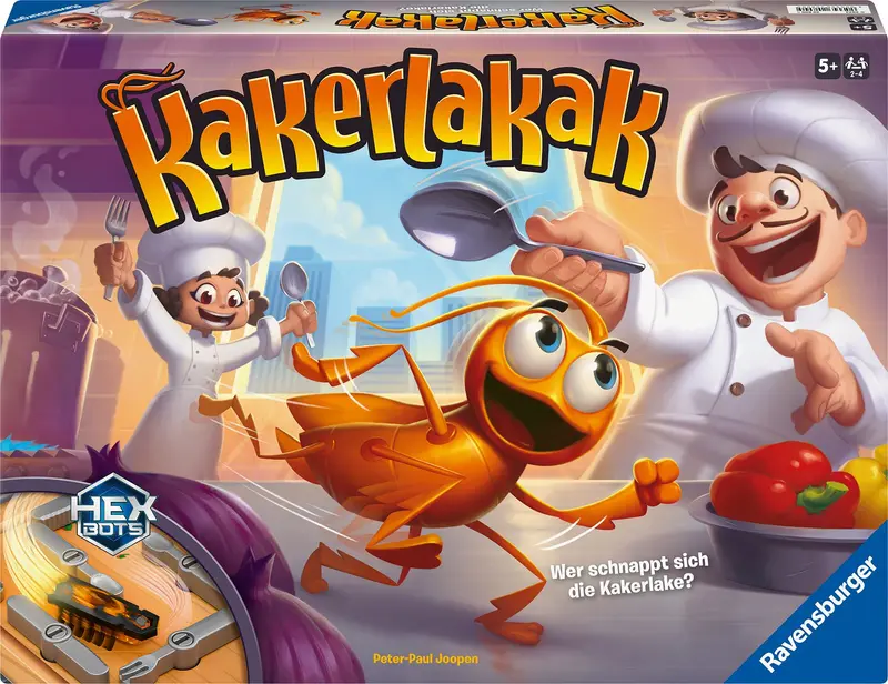 Ravensburger Kakerlakak Kinderspiel mit original HEXBUG nano Käfer