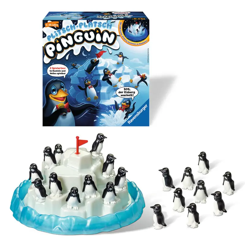 Ravensburger Plitsch-Platsch Pinguin Geschicklichkeitsspiel