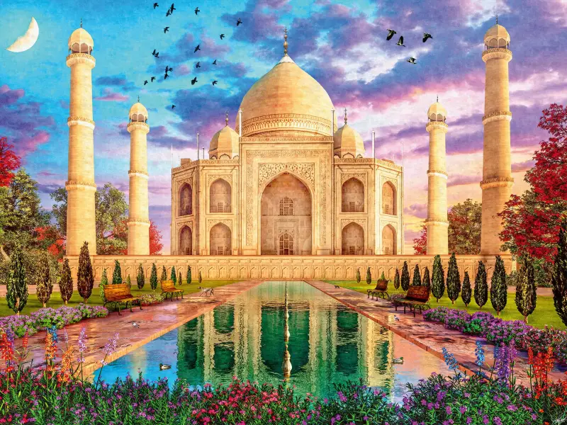 Ravensburger Puzzle 1500 Teile Taj Mahal