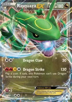 Rayquaza EX ROS-60 Ultra Rare Deutsch