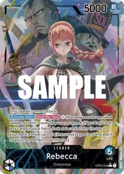 Rebecca (OP04-039) (V.2) OP04 Alternate Art Englisch