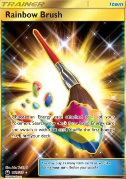 Regenbogenpinsel CES-182 Secret Rare Deutsch
