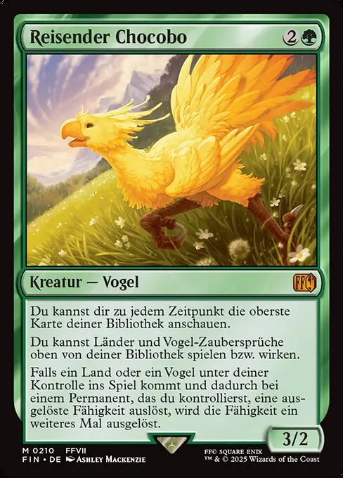 Reisender Chocobo FIN-210 Mythic Deutsch