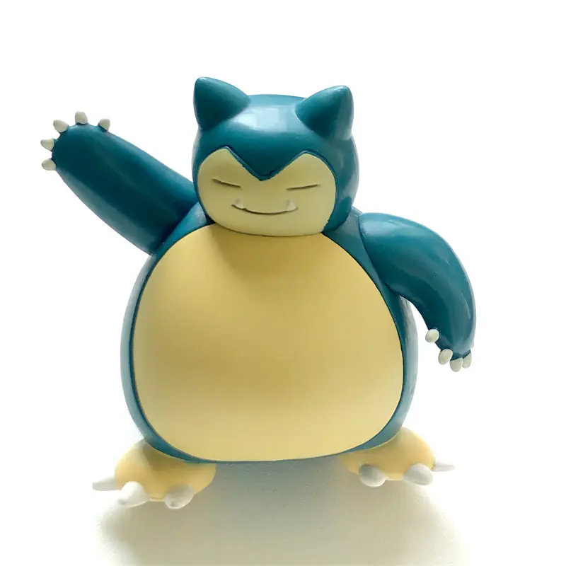 Relaxo Snorlax Figur - 8cm große Pokemon Action Figur