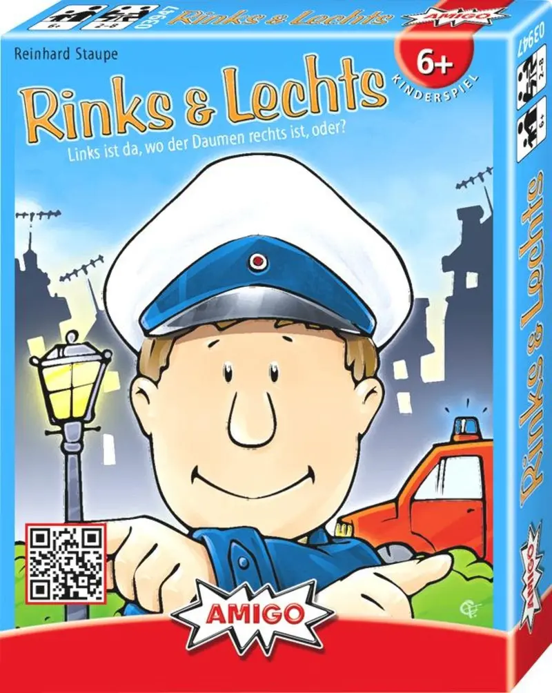 Rinks & Lechts – AMIGO Kartenspiel Rechts-Links