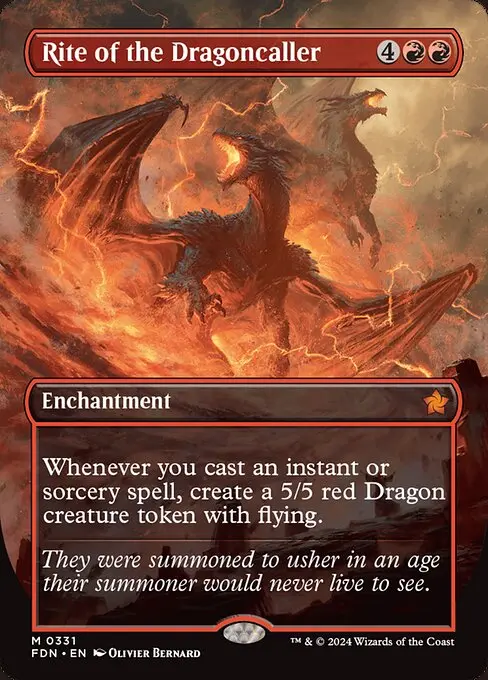 Rite of the Dragoncaller (V.1) XFDN-331 Mythic Englisch