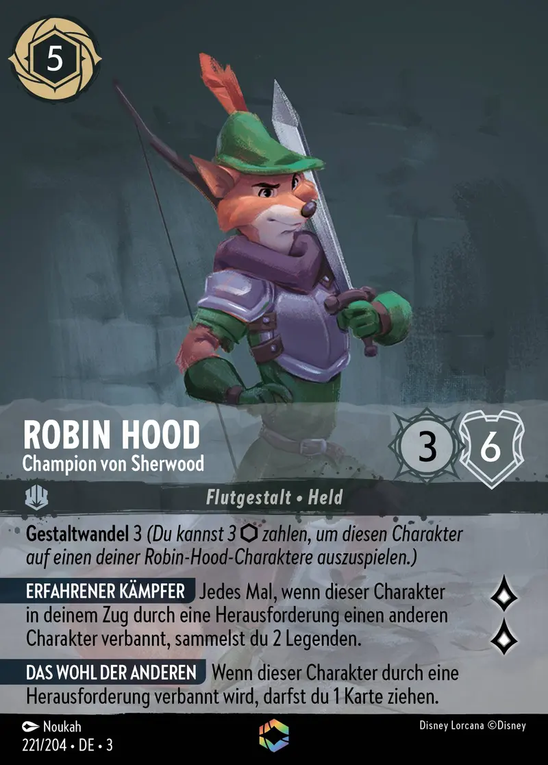 Robin Hood - Champion von Sherwood (V.2) 3INK-221 Enchanted Deutsch