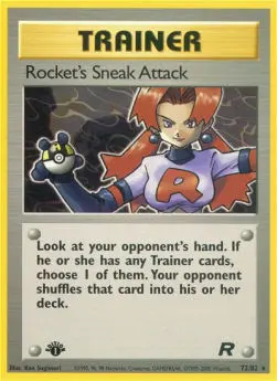 Rocket's Sneak Attack TR-72 Rare Englisch