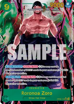 Roronoa Zoro (OP06-118) (V.2) OP06 Alternate Art Englisch
