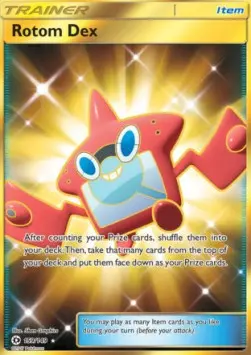 Rotom Dex SUM-159 Secret Rare Englisch