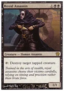 Royal Assassin 9ED-159 Rare Good Englisch Foil