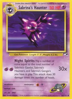 Sabrina's Haunter GH-58 Uncommon Englisch
