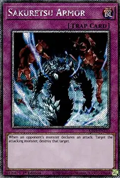 Sakuretsu-Rüstung (V.1) RA03-130 Platinum Secret Rare Near Mint Deutsch 1. Auflage