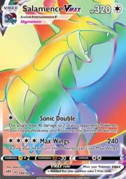 Salamence VMAX DAA-194 Secret Rare Englisch