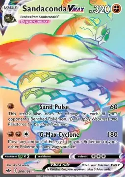 Sanaconda VMAX CRE-206 Secret Rare Deutsch