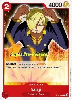 Sanji (ST01-004) (V.2) ST01 Common Near Mint Englisch