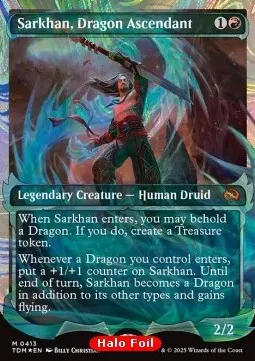 Sarkhan, Dragon Ascendant (V.3) - Tarkir
